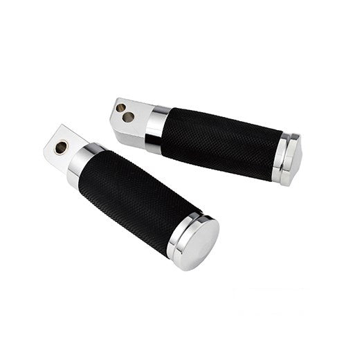 MotoTown Footpeg, Passenger, Caliber, Chrome