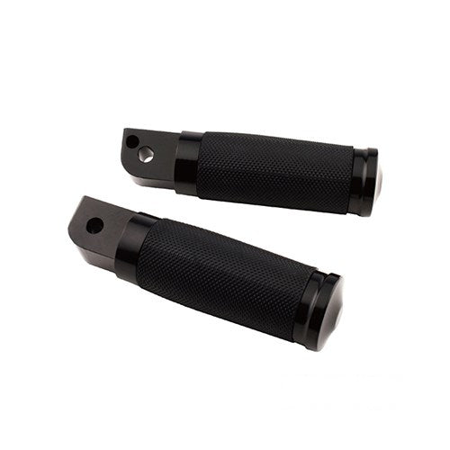 MotoTown Footpeg, Passenger, Caliber, Black for 2018+ Softail and 2021+ Revolution Max