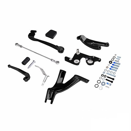 MotoTown Forward Control Kit, Black, M8 Softail Forward Control for 2018+ FXBB and 2022+ FXRST