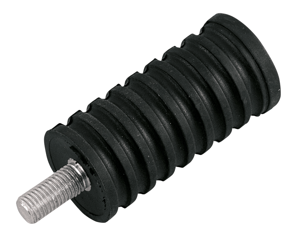 MotoTown OE-Style Short-Stud Shifter Peg - Black Rubber, OEM 34611-65