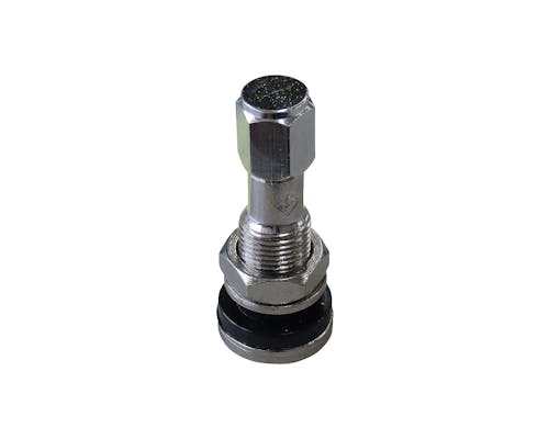 MotoTown TR416 Clamp-In Metal Wheel Valve Stem Pair - OEM 43150-83 for 1984-1997 Cast Wheels