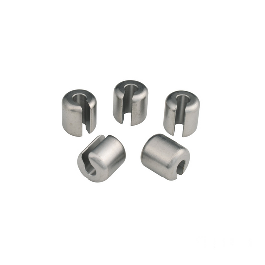 MotoTown 3/4 oz Steel Spoke-Wheel Weight, Chrome - 5 Pack