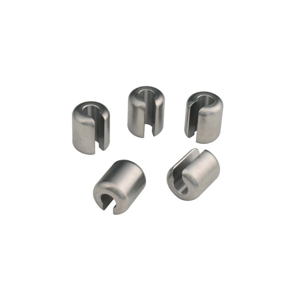 MotoTown 1 oz Steel Spoke-Wheel Weight, Chrome - 5 Pack