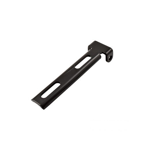 MotoTown 1-1/2 in. Low-Profile Seat Hinge Bracket - Black