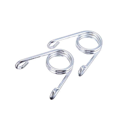 MotoTown Seat Spring Pair, Torsion, 2 in., Chrome - FG-190031