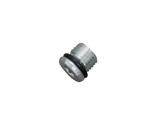 MotoTown 3/8-24 Magnetic Primary Drain Plug with O-Ring - Chrome, OEM 60391-04 for 2004-2006 Dyna / Softail