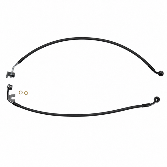 Harley-Davidson 41800587 Diamond-Black Lower Brake Line Kit