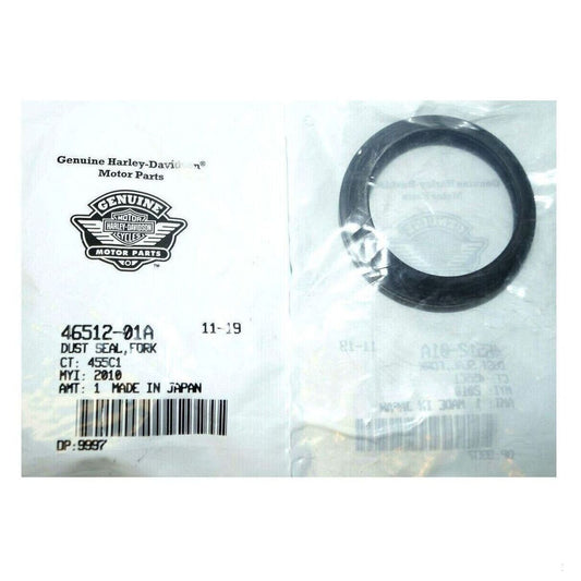 Harley-Davidson 46512-01A FORK REBUILD DUST SEAL, 49MM