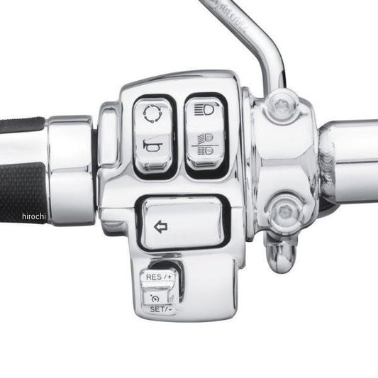 Harley-Davidson 71500441 Chrome Switch Cap Kit