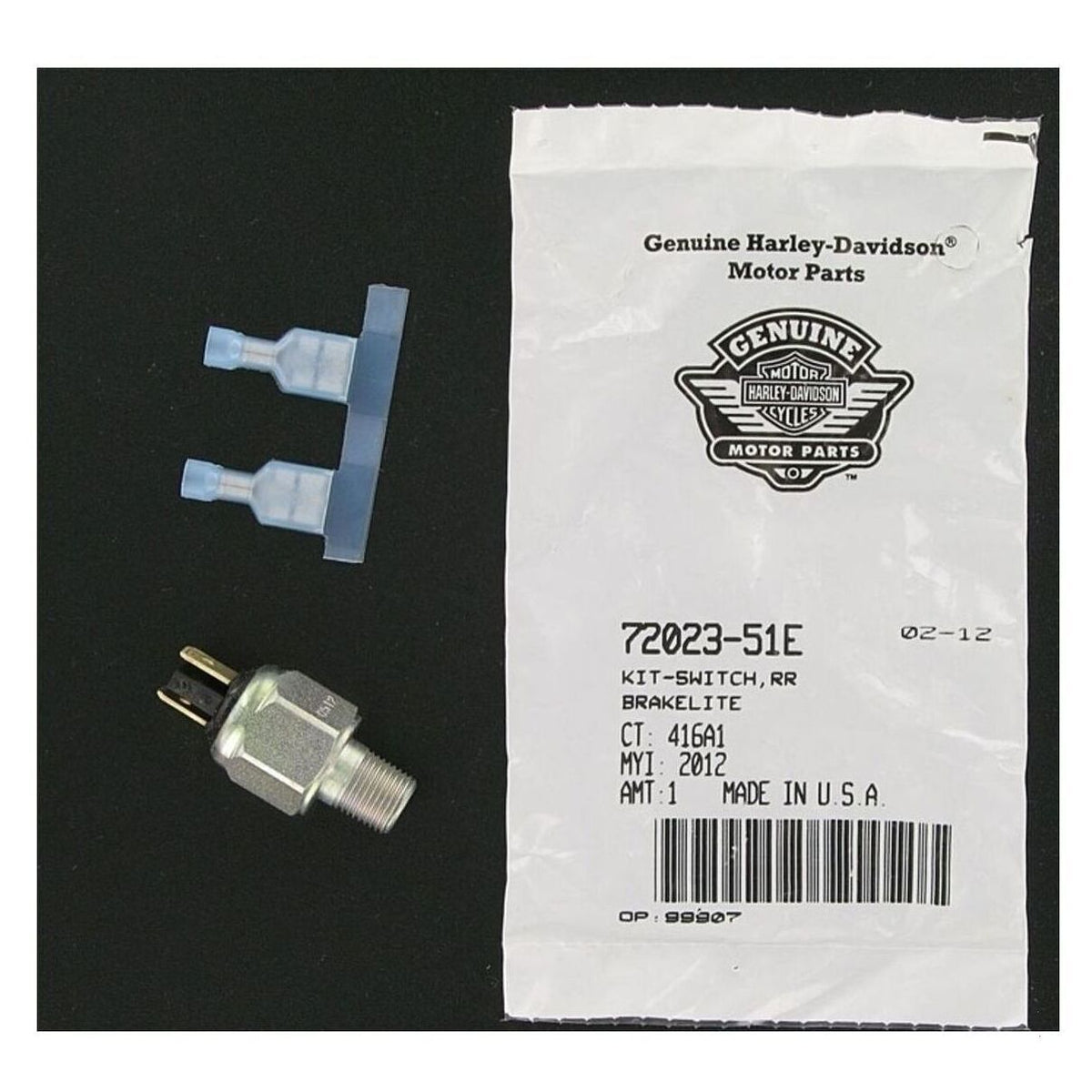 Harley-Davidson 72023-51E KIT-SWITCH,RR BRAKELITE