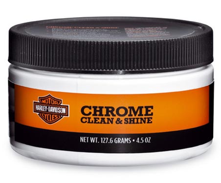 Harley-Davidson 93600082 CHROME CLEAN &SHINE,4.5-OZ,CNTR,INT