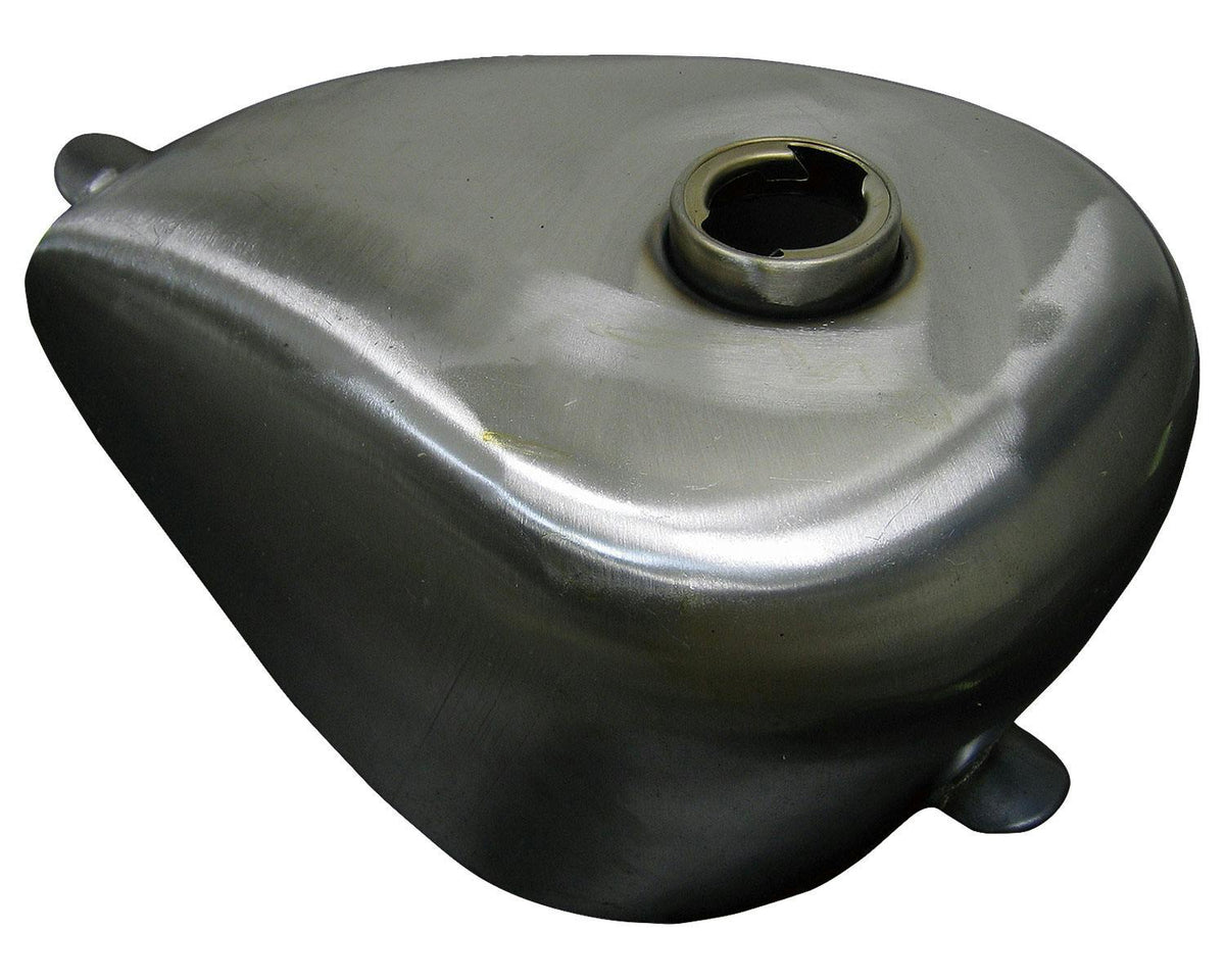 Neofactory 000213 raw-steel Cam-cap low-tunnel tank, front view
