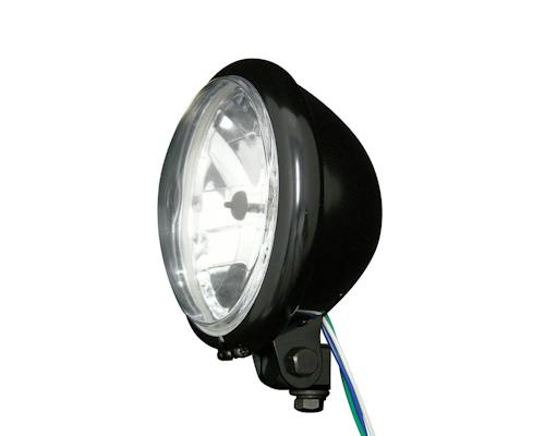 Neofactory 000651 5-3/4 in black Euro H4 headlight with mounting block