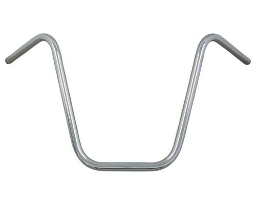 Neofactory 000832 chrome Narrow Sky High handlebar without wiring-relief dimples, one complete bar