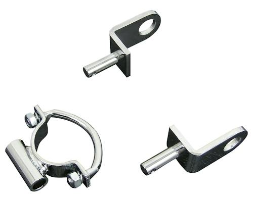 Neofactory 001300 chrome steel solo-seat bracket kit Shovel four-speed frame
