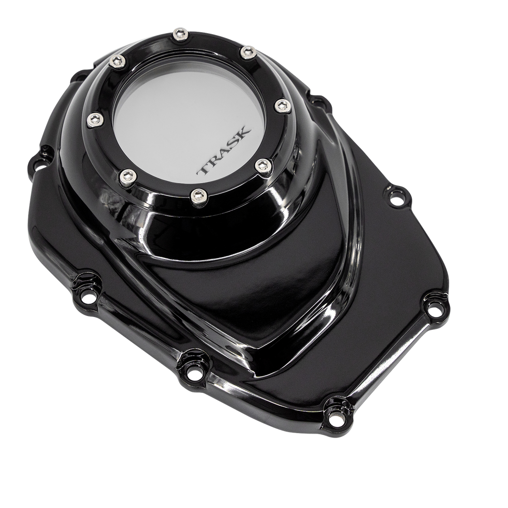 TM-018BK — Trask TM-018BK Gloss Black Assault Series Gen 1 M8 Cam Cover