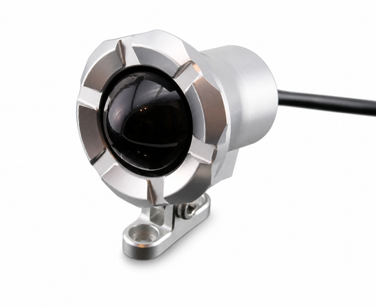 MS Pro 090251 Radial Taillight Silver Anodized
