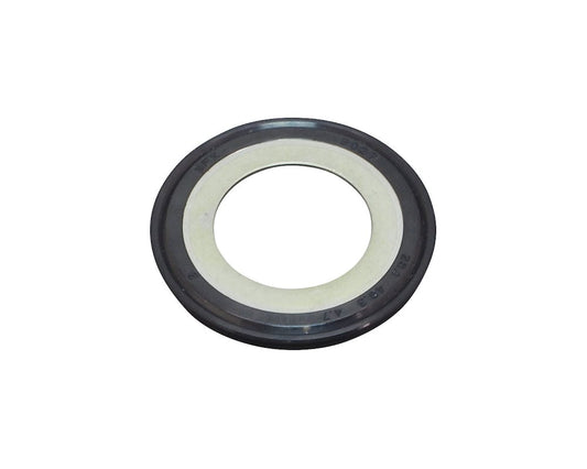 MotoTown Steering Head Bearing Dust Seal, OEM 48184-01 - Silver / Black for 2002-2017 V-Rod / 2004-2021 XL