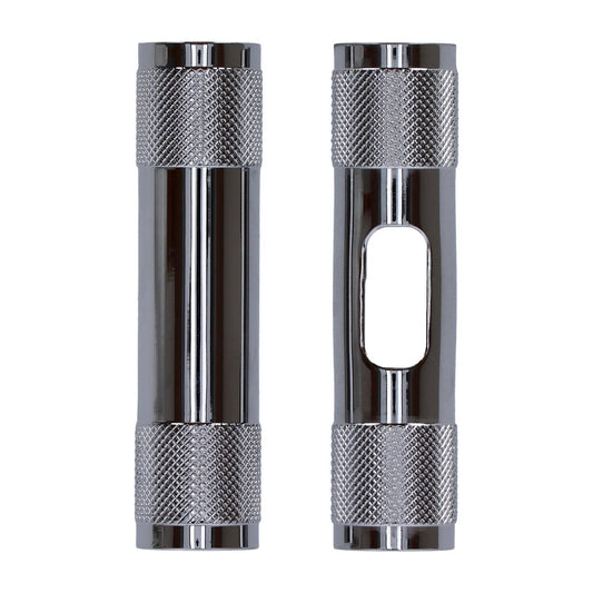 MotoTown 1-to-1-1/4 in. Riser Reducer Sleeve Set - Chrome