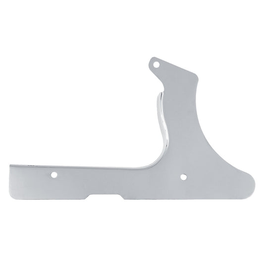 MotoTown Lower Rear Belt Guard, Chrome
