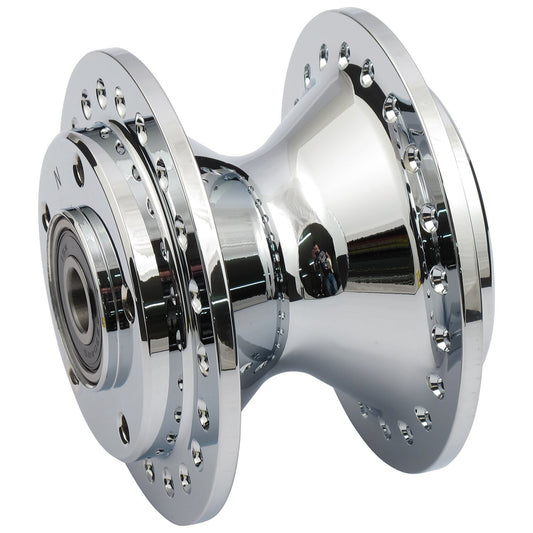 MotoTown Front Wheel Hub, Chrome, 2000-2003 FXD