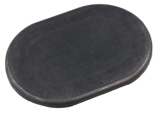 MotoTown Black Rear Fender Antenna Hole Plug