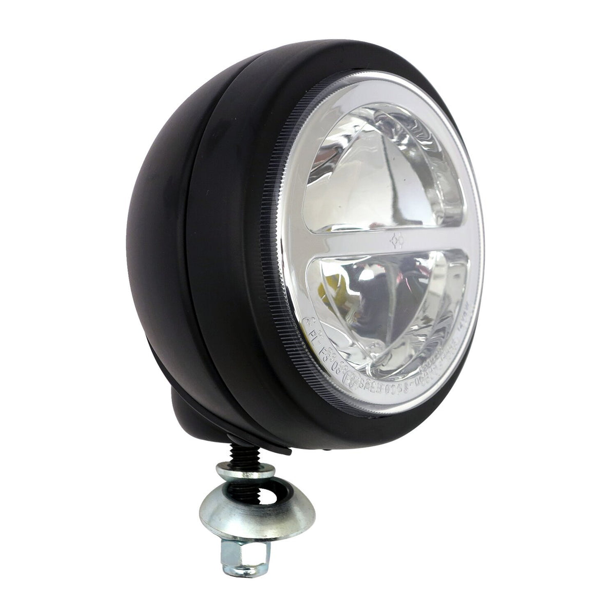 MotoTown 4-1/2 in. LED Spotlamp, Steel Housing - Black