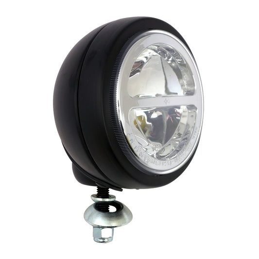 MotoTown 4-1/2 in. LED Spotlamp, Steel Housing - Black