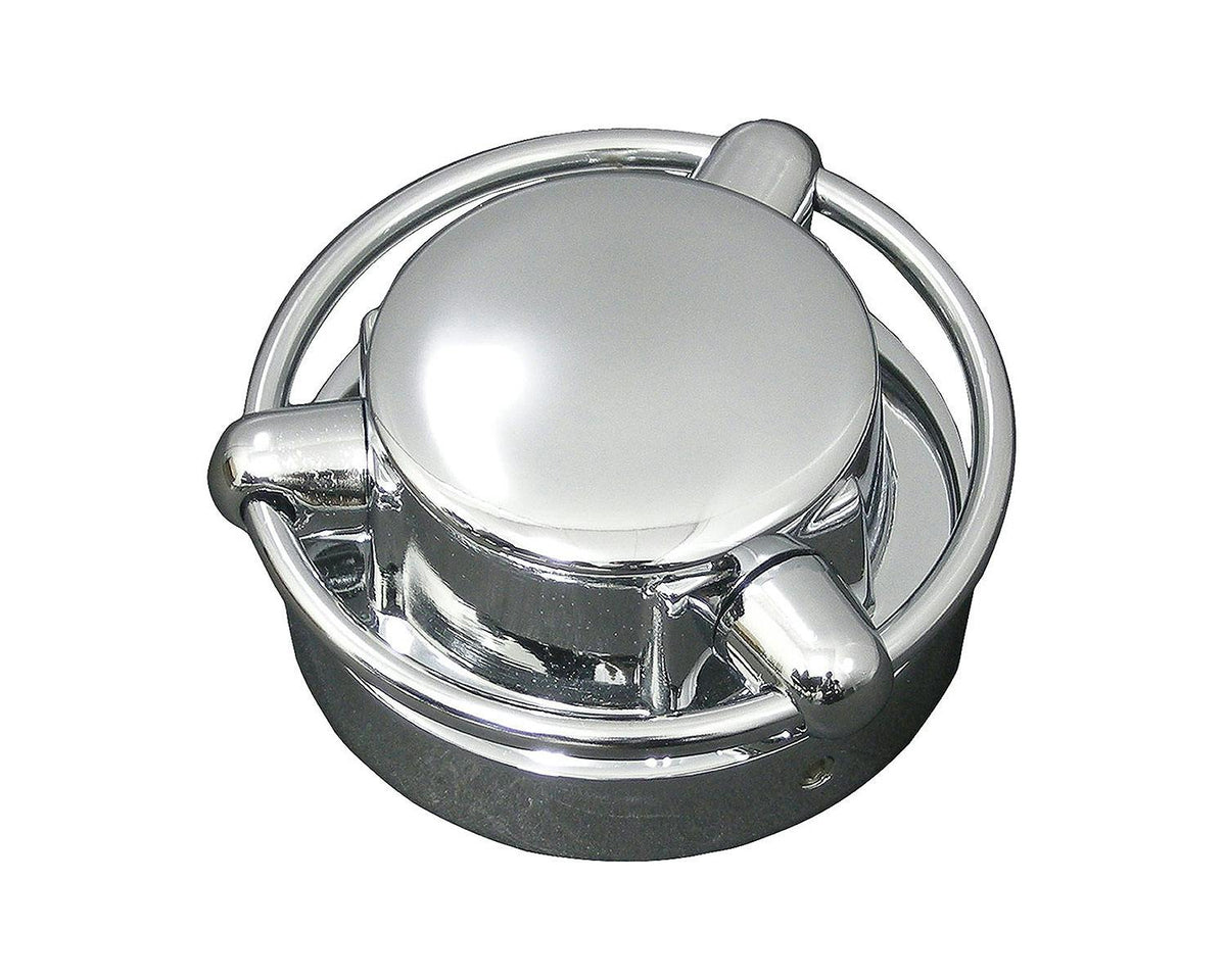 Neofactory 002709 chrome Satellite gas cap cover, 66 mm inner diameter