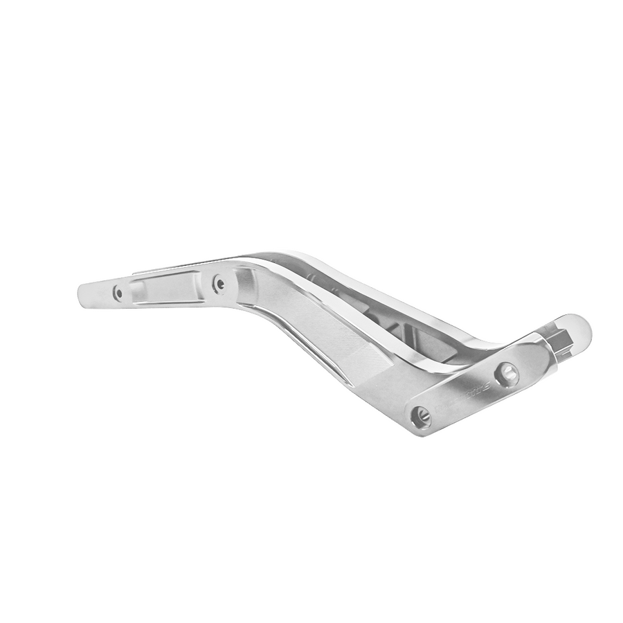 Raceworks PWR990045 V1.1.1 Rear Fender Struts — Raw Machined, without tail-light cutout