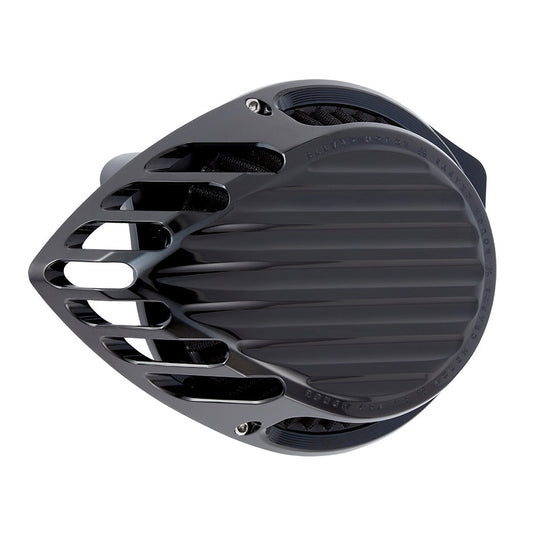 Rough Crafts RGC-040084 ROUGH CRAFTS FINNED AIR CLEANER, BLK