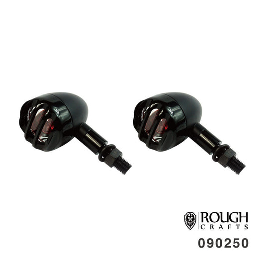 Rough Crafts RGC-090250 ROUGH CRAFTS GRILLED BLINKERS BLACK