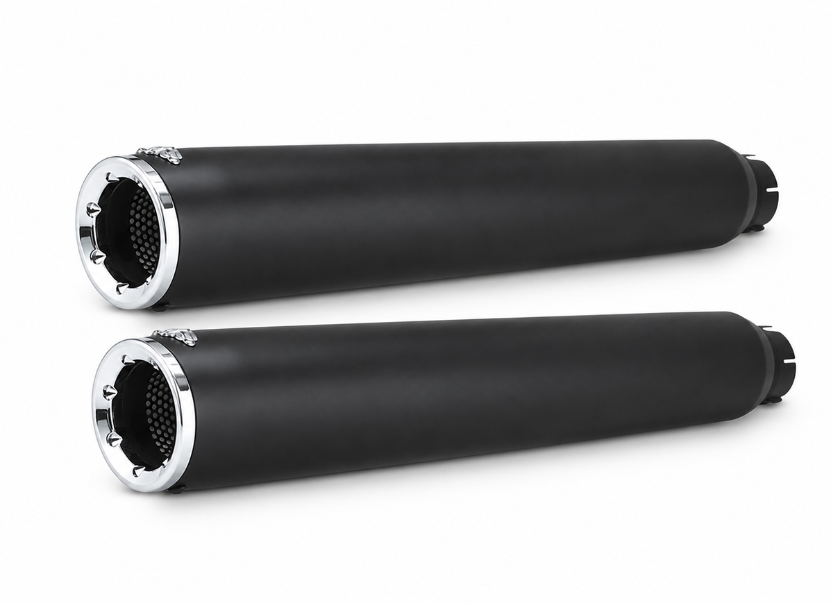 Vance and Hines 46463 Hi-Output Slip-On Mufflers - Black