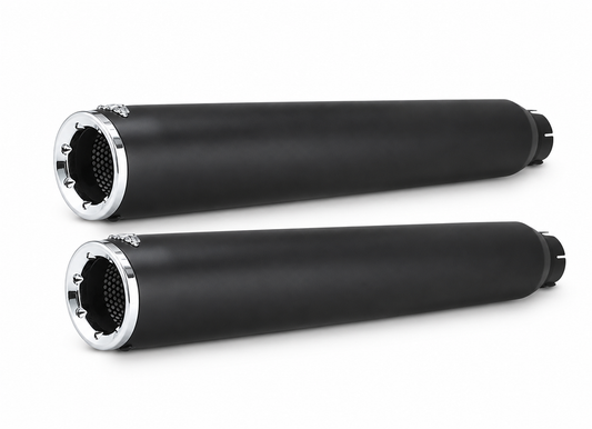 Vance and Hines 46463 Hi-Output Slip-On Mufflers - Black