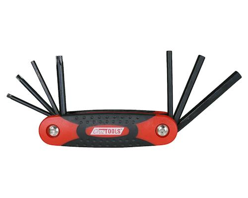 CruzTOOLS Folding Hex and Torx Tool - 7 sizes | FHT1