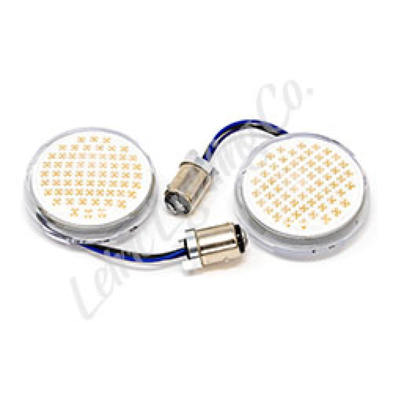 Letric Lighting Deluxe 1157 bullet-style LED insert pair, unlit