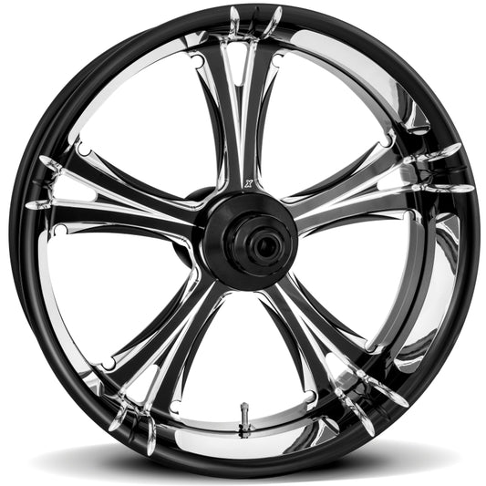Performance Machine 21x3.5 Forged Wheel Fierce - 黑色切削面 Platinum｜1228-7106R-XFR-BMP
