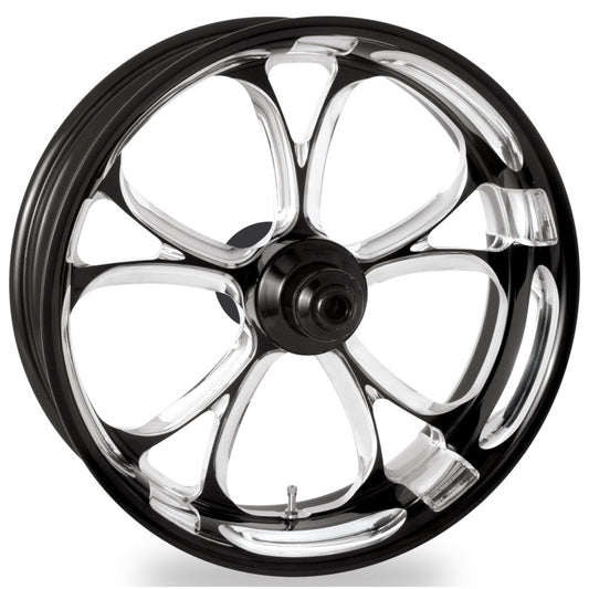 Performance Machine 23x3.5 Forged Wheel Luxe - 黑色切削面 Platinum｜1204-7306R-LUX-BMP