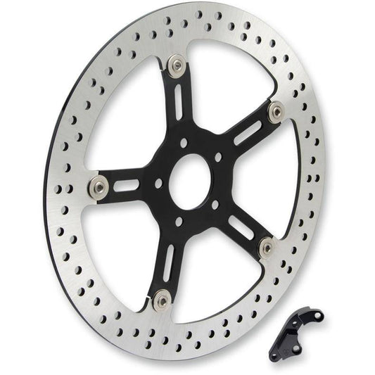 Arlen Ness 02-960 14 inch left floating brake rotor kit with caliper adapter