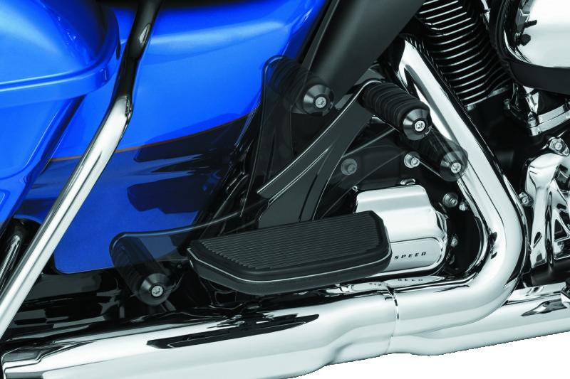 Kuryakyn 黑色可調式乘客腳踏組｜含 ISO 小型腳踏｜2010 年起｜7059