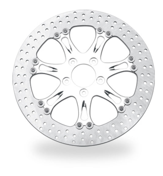 Performance Machine Disc/Carr 13x.20 Sf Heathen 前側 - 拋光｜0133-3015HEAS