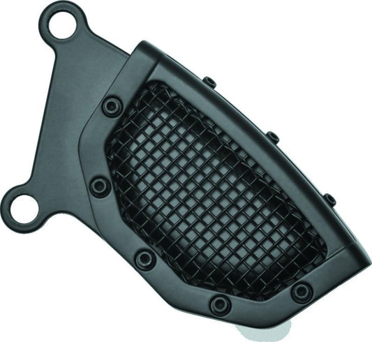 Kuryakyn 6543 Black Mesh Front Caliper Cover | Harley Softail