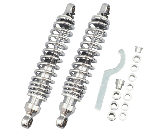 Bitubo WME Rear Shock Absorbers - 336 mm / Chrome Edition | HD029WME03