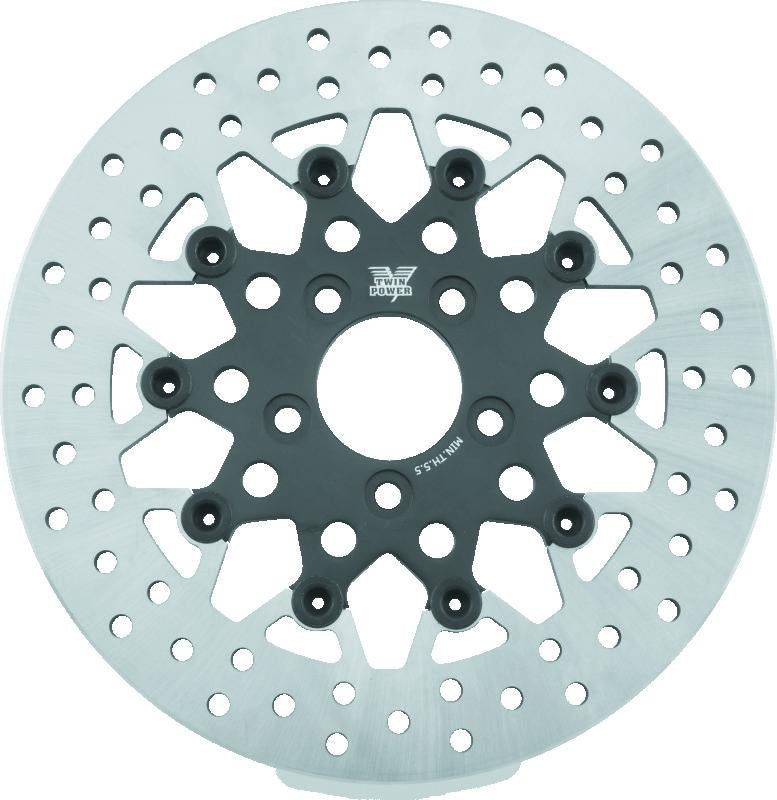Twin Power 08-Up FLH FLT 後側 11.8 吋 Floating Rotor Mesh 黑色｜666826