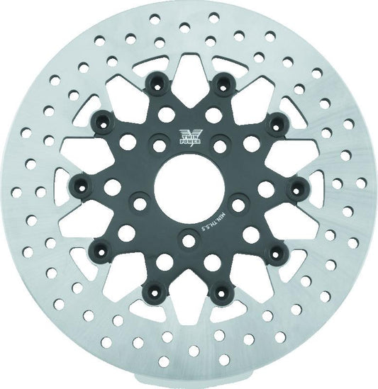 Twin Power 08-Up FLH FLT 後側 11.8 吋 Floating Rotor Mesh 黑色｜666826
