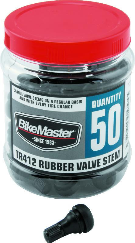 BikeMaster Valve 鏡桿 TR412 橡膠 Tub/51｜151411