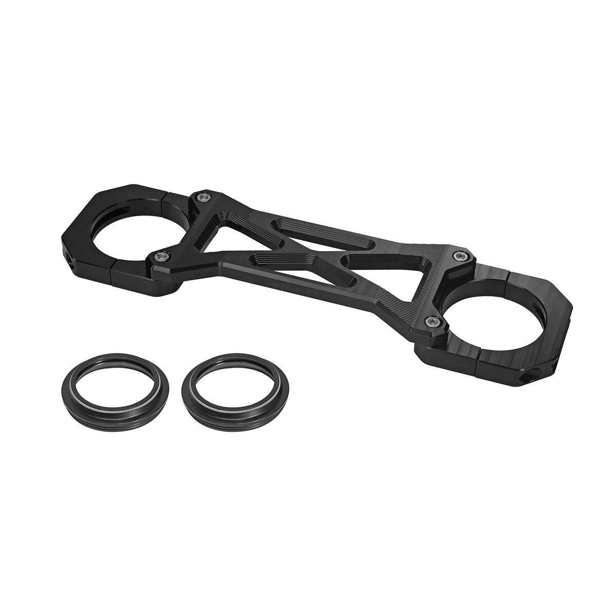 BLACK3 B3H0530BK Touring Fork Brace product photo, black finish