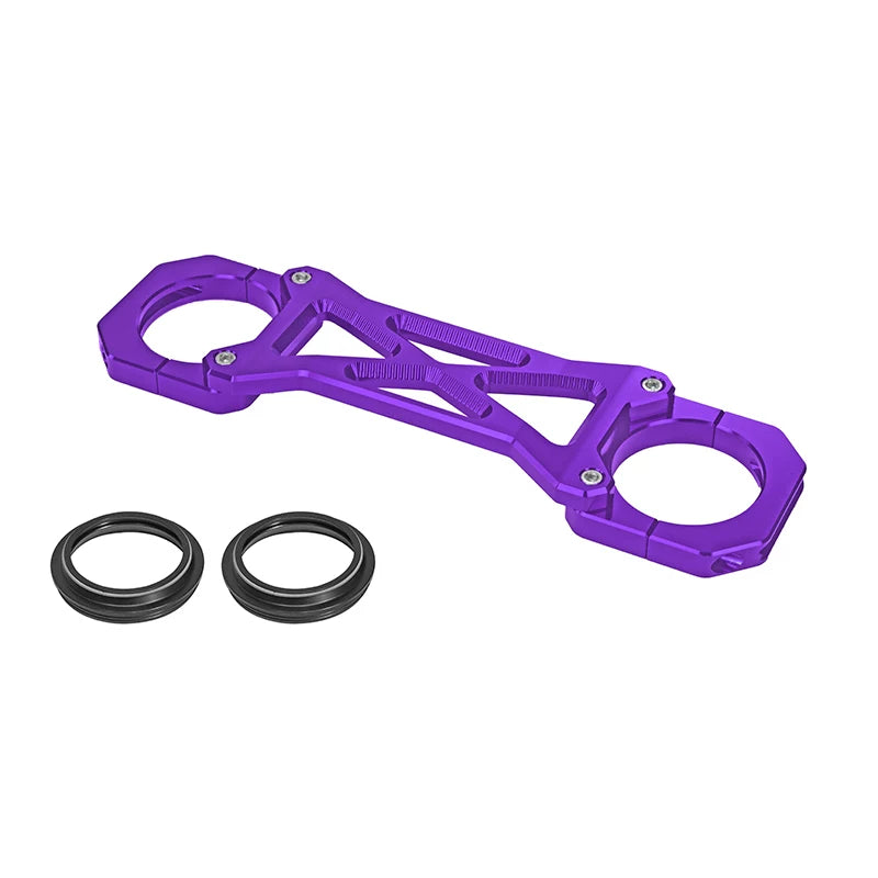 BLACK3 B3H0530PL Touring Fork Brace product photo, purple finish