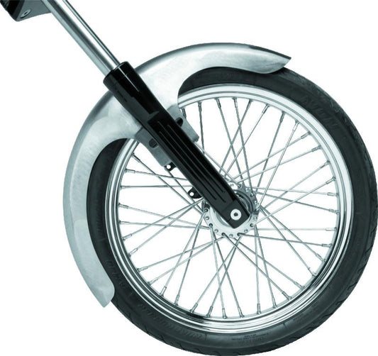 Bikers Choice Outlaw Raw 前側 Fender Wide Glide 21 吋 Wheel Undrilled 改裝型｜489663