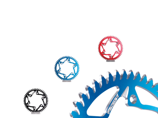 Vortex Racing 鋼製 後側 齒盤 530 43 齒- 黑色｜767S-43